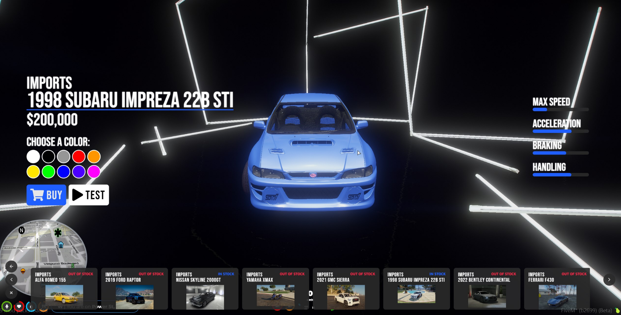 Version 3.19.0 - Vehicle Shop - Updates - STRP Forums